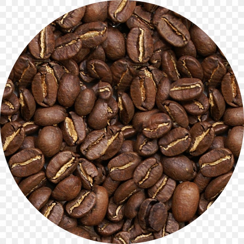 Jamaican Blue Mountain Coffee Butihinda Coffee Bean Arabica Coffee, PNG, 1000x1000px, Coffee, Arabica Coffee, Bean, Burundi, Caffeine Download Free