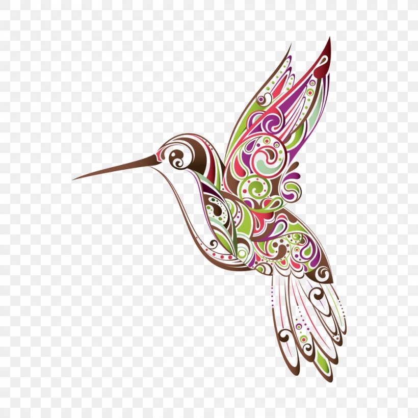 Hummingbird Clip Art Drawing Royalty-free, PNG, 1000x1000px, Hummingbird, Art, Beak, Bird, Brooch Download Free