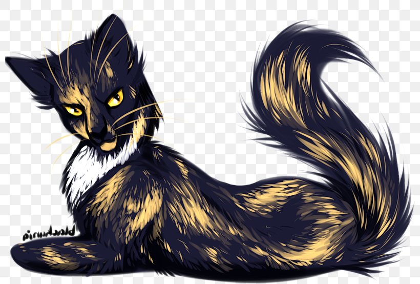 Whiskers Kitten Black Cat Warriors, PNG, 800x554px, Whiskers, Art, Black Cat, Carnivoran, Cat Download Free