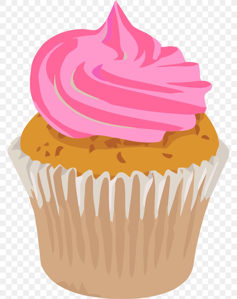 Cupcake Frosting & Icing Chocolate Cake Clip Art, PNG, 769x1031px, Cupcake, Bake Sale, Baking Cup, Buttercream, Cake Download Free