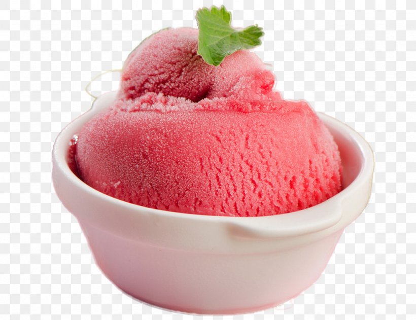 Strawberry Ice Cream Sorbet Sharbat Milk, PNG, 1024x788px, Ice Cream, Cream, Dairy Product, Dessert, Dinner Download Free
