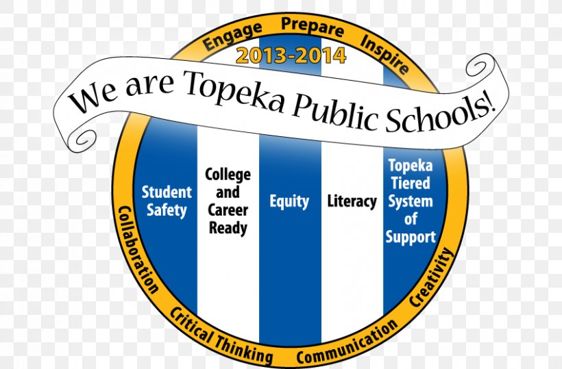 Topeka Public Schools Organization Brand Logo Font, PNG, 848x558px, Organization, Area, Brand, Diagram, Label Download Free