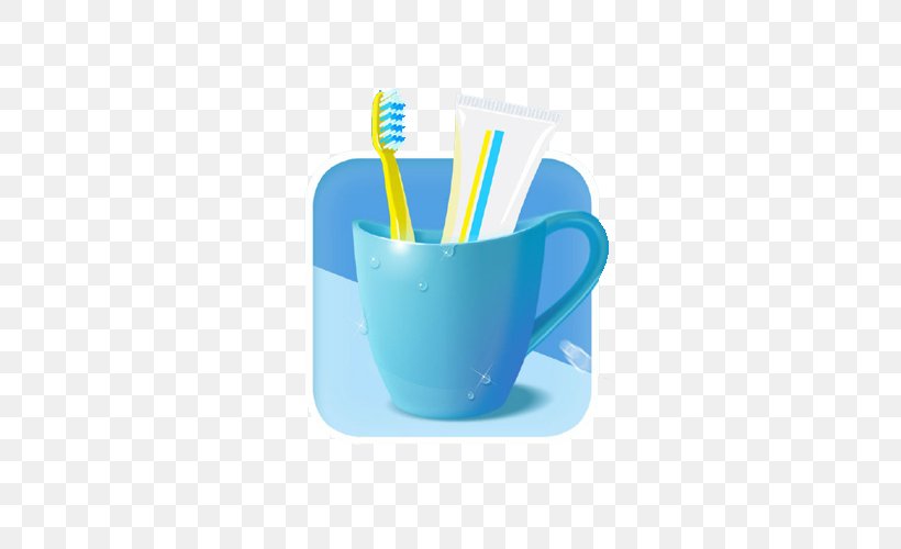 Toothbrush Rendering Icon, PNG, 500x500px, Toothbrush, Coffee Cup, Color, Cup, Drinkware Download Free