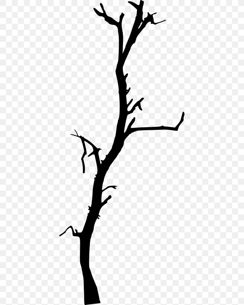 Twig Tree Clip Art, PNG, 421x1024px, Twig, Art, Artwork, Black, Black And White Download Free