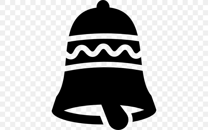 Bell, PNG, 512x512px, Bell, Black, Black And White, Cap, Christmas Download Free