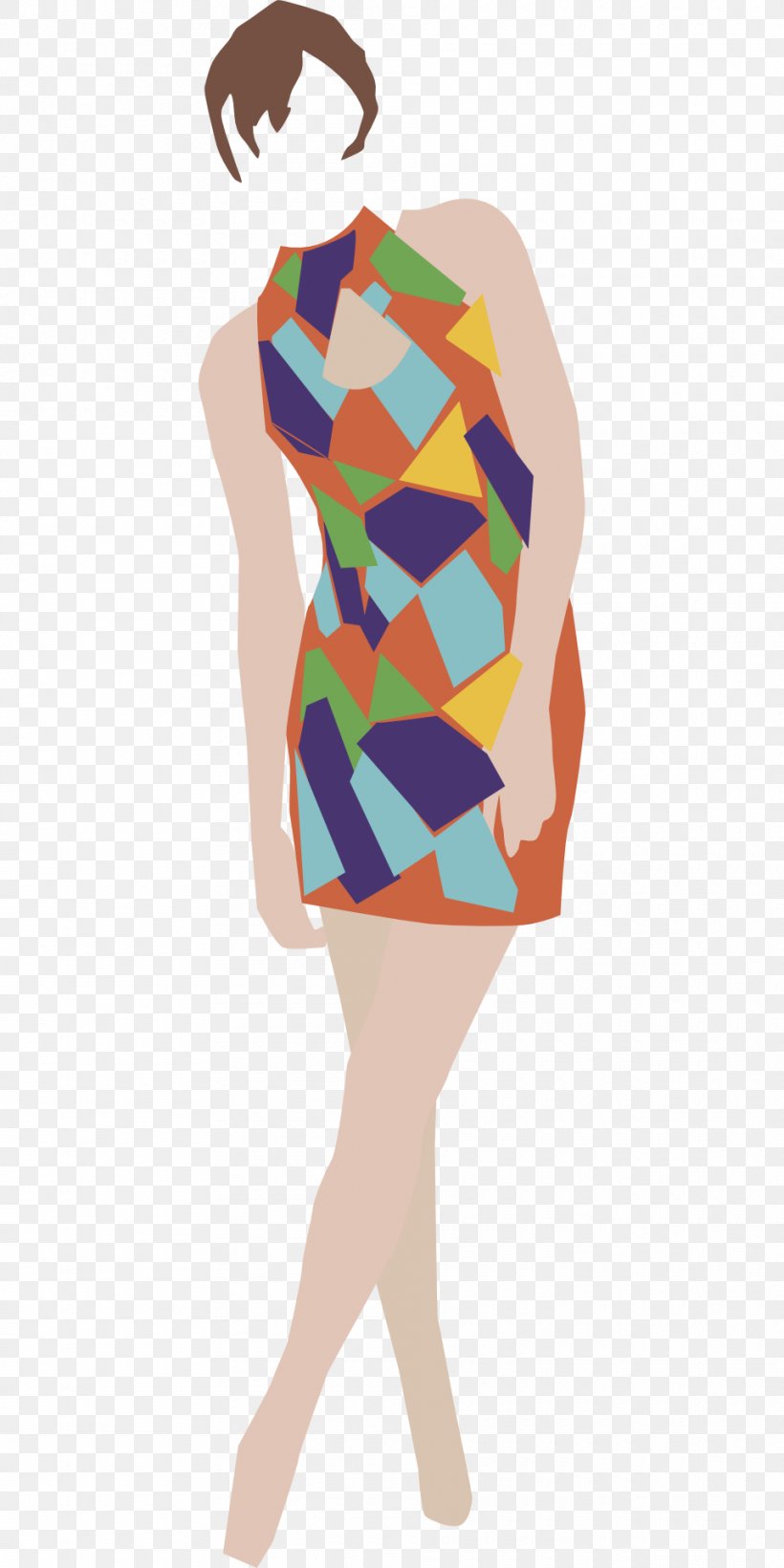 Dress Fashion Clip Art, PNG, 960x1920px, Watercolor, Cartoon, Flower, Frame, Heart Download Free