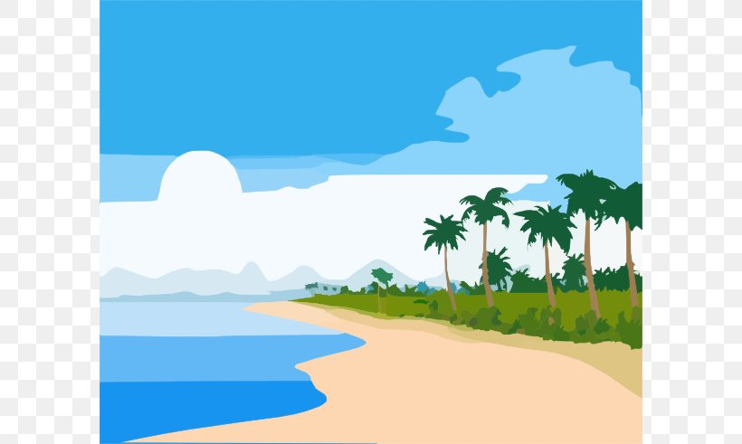 Hawaiian Beaches Florida Beach Shore Clip Art, PNG, 600x491px, Hawaiian Beaches, Area, Beach, Calm, Cloud Download Free