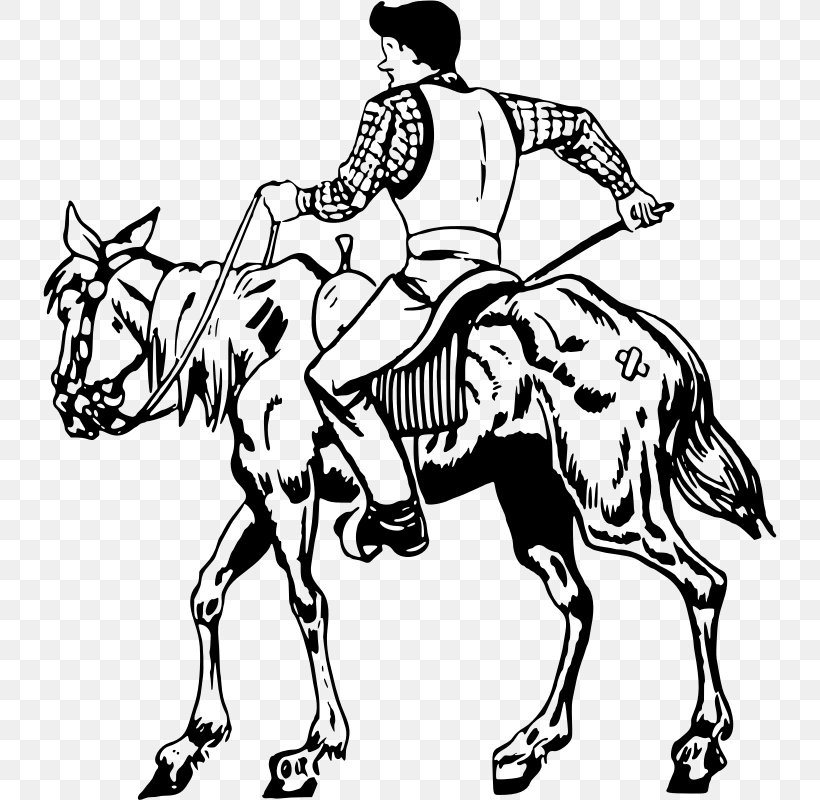 Horse Mule Bridle Clip Art, PNG, 734x800px, Horse, Black And White, Bridle, Cowboy, Drawing Download Free