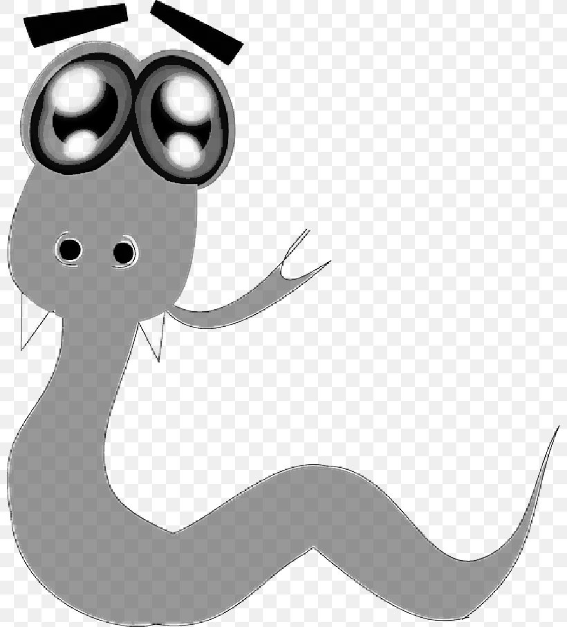 Snakes Clip Art Vector Graphics Openclipart, PNG, 800x907px, Snakes, Animated Cartoon, Animation, Art, Blackandwhite Download Free