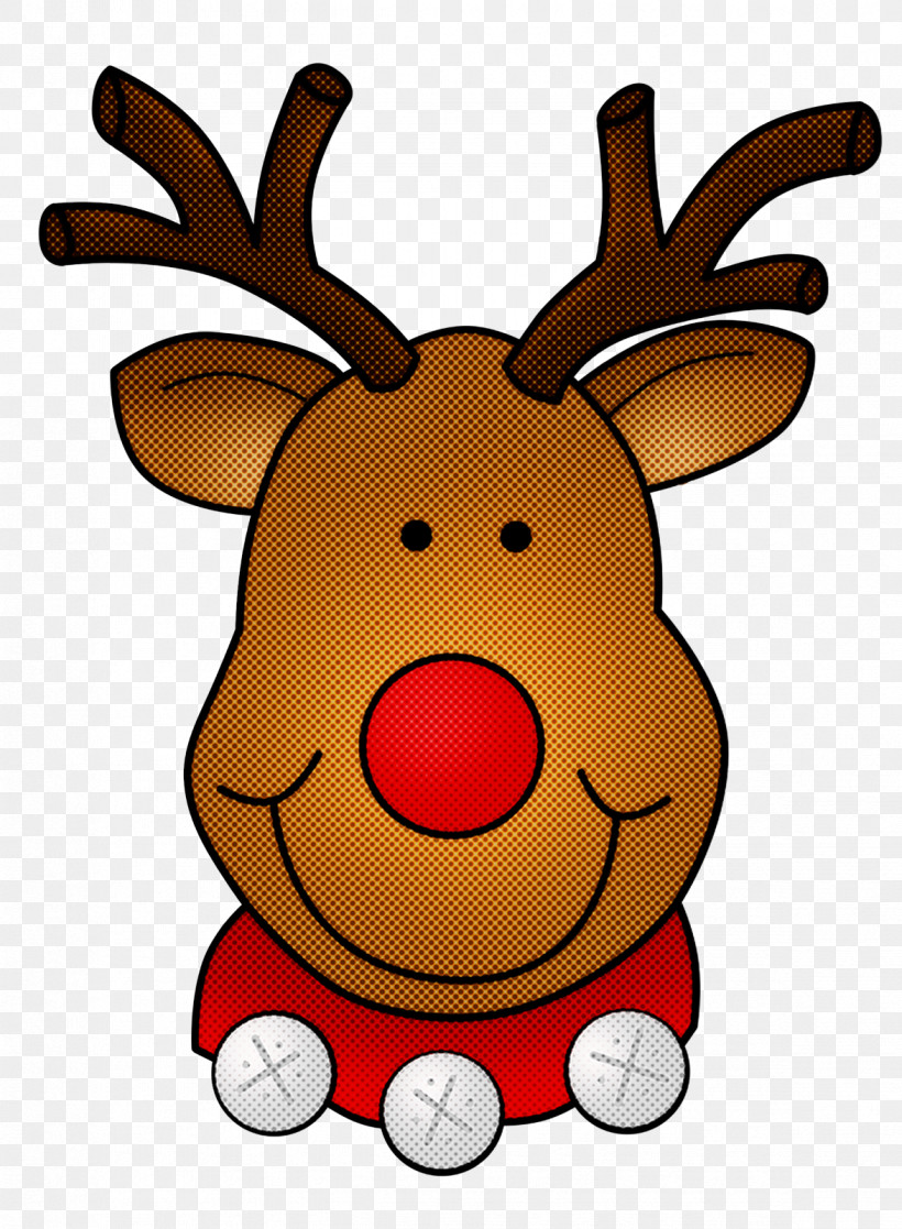 Reindeer, PNG, 1174x1600px, Reindeer, Cartoon, Deer, Head, Nose Download Free