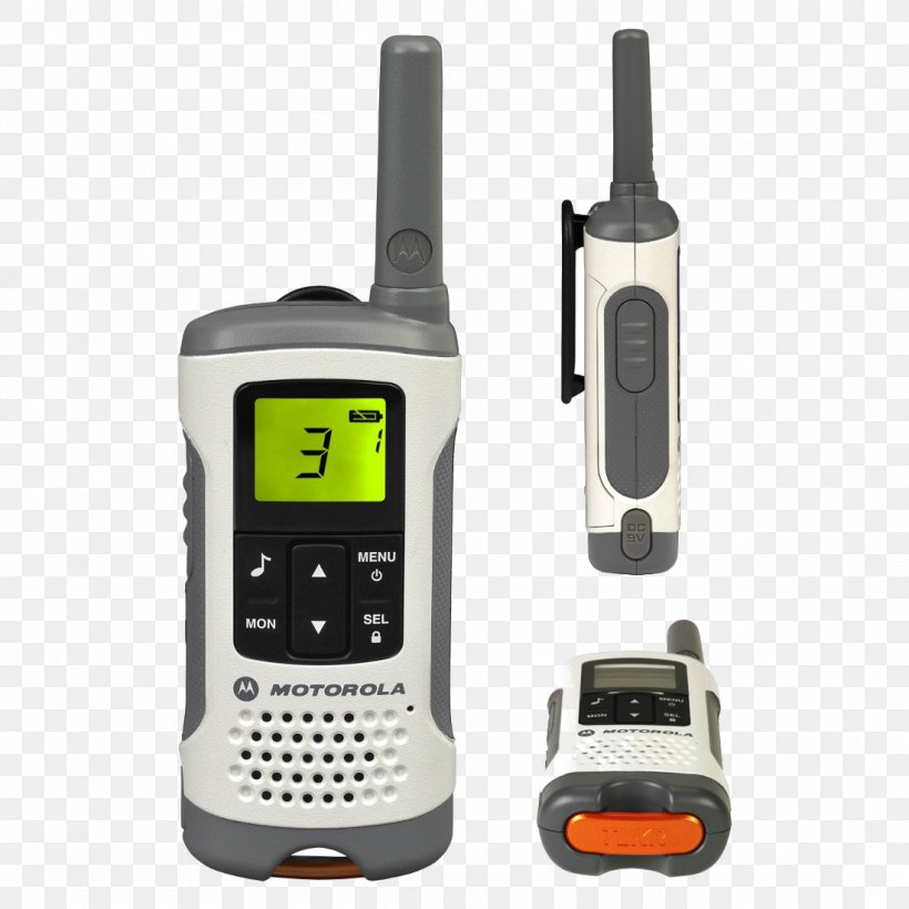 Two-way Radio Walkie-talkie PMR446 Motorola TLKR Walkie Talkie, PNG, 1100x1100px, Twoway Radio, Communication, Communication Device, Electronic Device, Family Radio Service Download Free