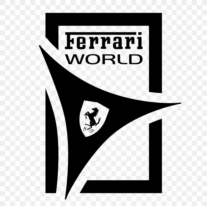 Ferrari World Abu Dhabi Car LaFerrari Ferrari 458, PNG, 1600x1600px, Ferrari World Abu Dhabi, Area, Black, Black And White, Brand Download Free