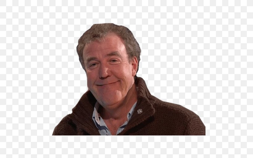 Jeremy Clarkson Top Gear Sticker Telegram .de, PNG, 512x512px, Jeremy Clarkson, Chin, Elder, Face, Forehead Download Free