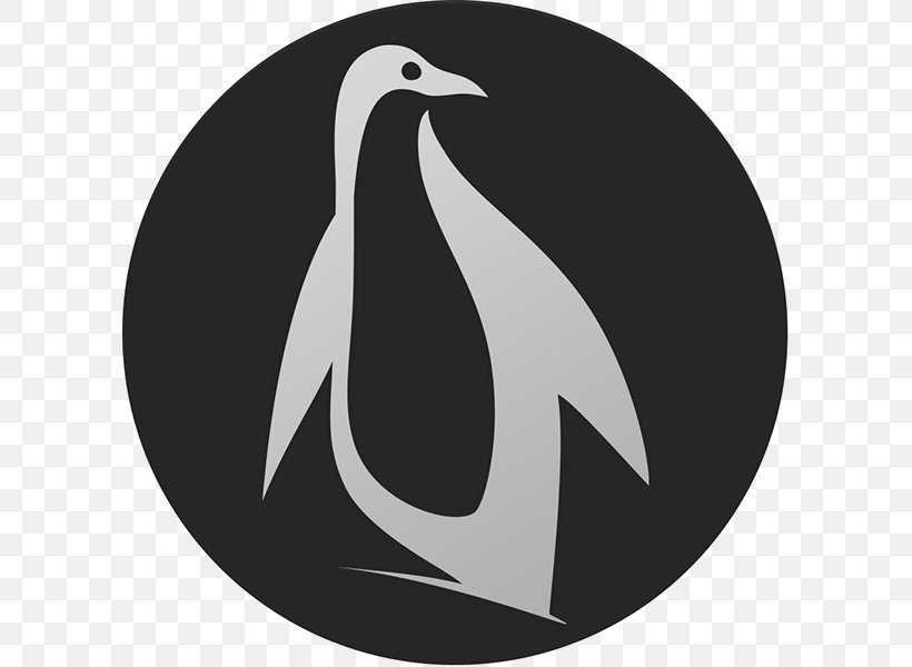 Linux Mint High-definition Television Desktop Wallpaper 1080p, PNG, 600x600px, Linux, Arch Linux, Beak, Bird, Black And White Download Free
