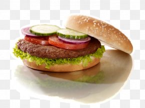 Beef Hamburger - Hamburger Veggie Burger Cheeseburger Fast Food PNG