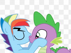 Serial - Spike Applejack Rainbow Dash Fluttershy Sweetie Belle PNG