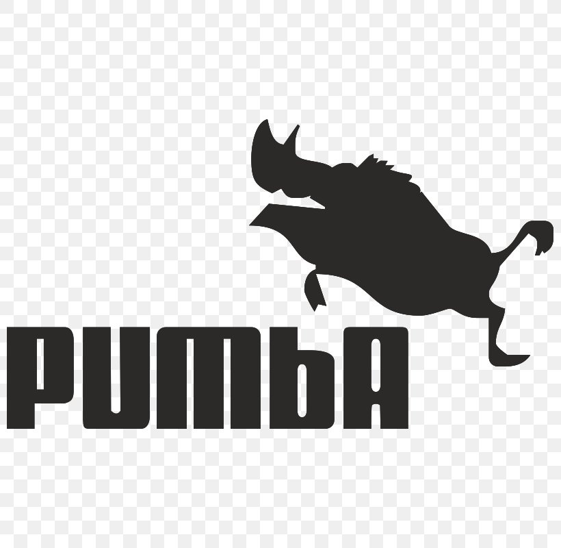 Timon And Pumbaa Logo Humour, PNG, 800x800px, Timon And Pumbaa, Black, Black And White, Brand, Carnivoran Download Free