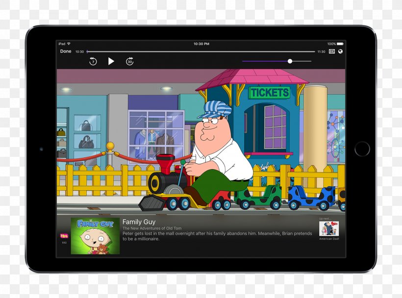 Peter Griffin Display Device IOS Multimedia The New Adventures Of Old Tom, PNG, 1500x1114px, Peter Griffin, Alex Borstein, Display Device, Electronic Device, Electronics Download Free