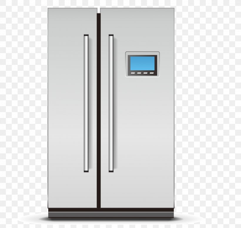 Refrigerator Euclidean Vector Icon, PNG, 2229x2103px, Refrigerator, Door, Home Appliance, Kitchen Appliance, Major Appliance Download Free