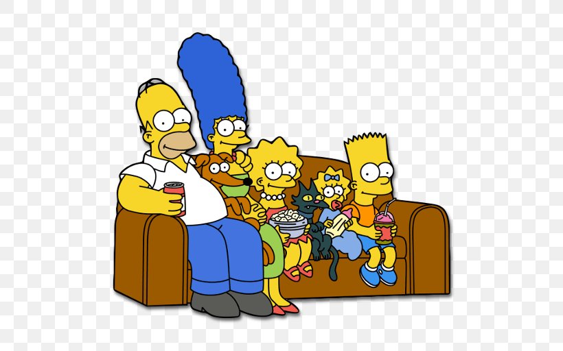 Simpson Family Bankgrap The Simpsons Opening Sequence Homer The Great Television, PNG, 512x512px, Simpson Family, Area, Art, Bankgrap, Cartoon Download Free