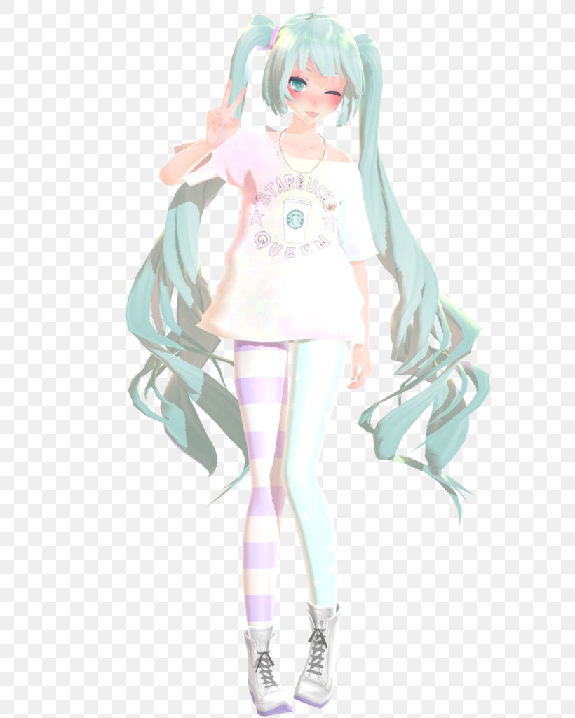 Hatsune Miku MikuMikuDance Character DeviantArt Vocaloid, PNG, 779x1025px, Watercolor, Cartoon, Flower, Frame, Heart Download Free