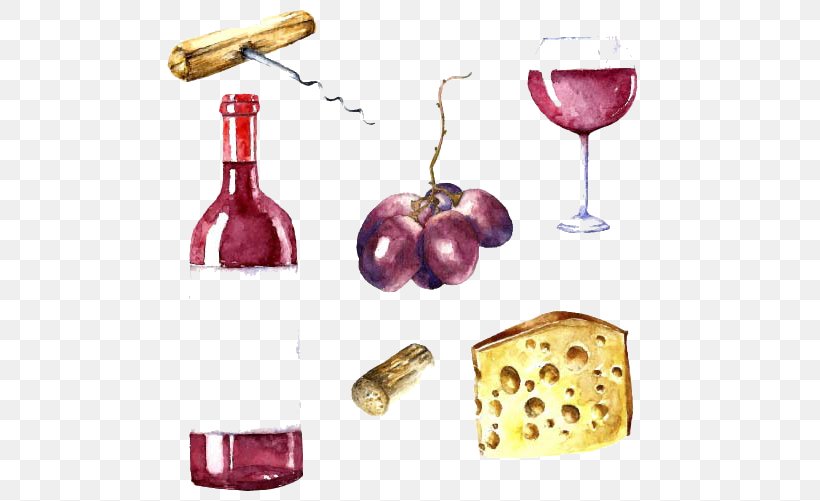 Red Wine Common Grape Vine, PNG, 501x501px, Red Wine, Bottle, Cheese, Common Grape Vine, Drinkware Download Free