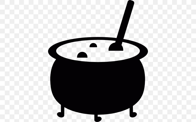 Cauldron, PNG, 512x512px, Cauldron, Black And White, Cookware, Cookware And Bakeware, Olla Download Free