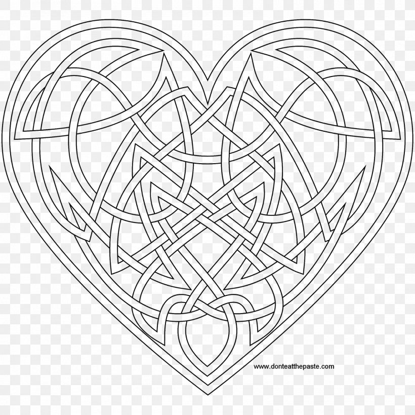 Celtic Knot Coloring Book Adult Celtic Art Celtic Cross, PNG, 1600x1600px, Watercolor, Cartoon, Flower, Frame, Heart Download Free