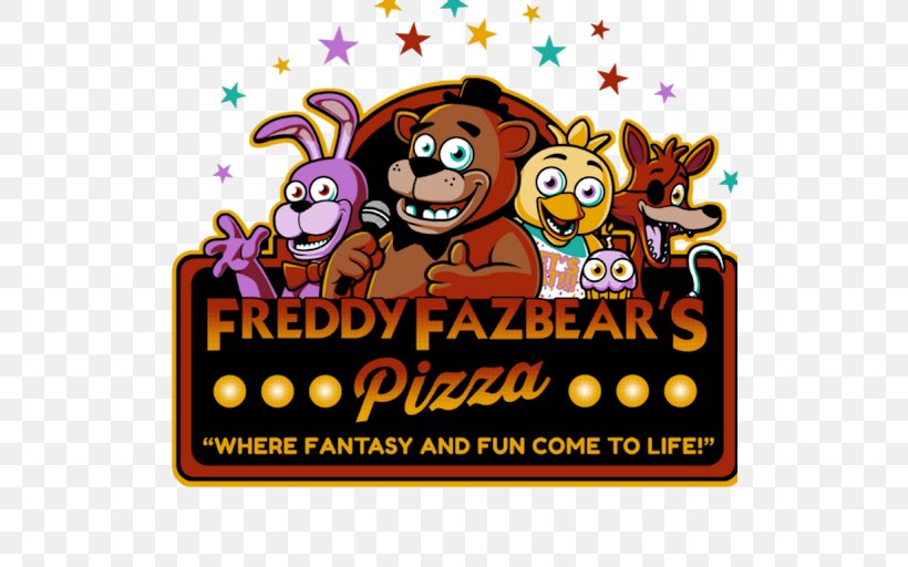 Freddy Fazbear's Pizzeria Simulator Five Nights At Freddy's Pizzaria Restaurant, PNG, 512x512px, 2017, Pizza, Android, Area, Brand Download Free