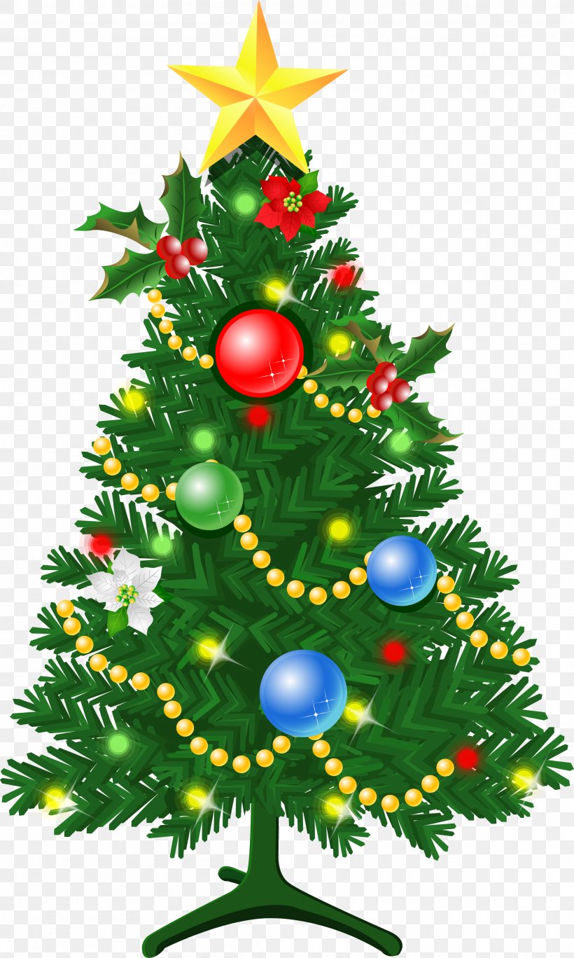 Christmas Tree Fir Santa Claus, PNG, 2512x4193px, Christmas Tree, Advent, Christmas, Christmas Decoration, Christmas Ornament Download Free
