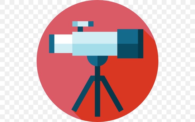 Telescope Science, PNG, 512x512px, Telescope, Animation, Area, Blue, Brand Download Free