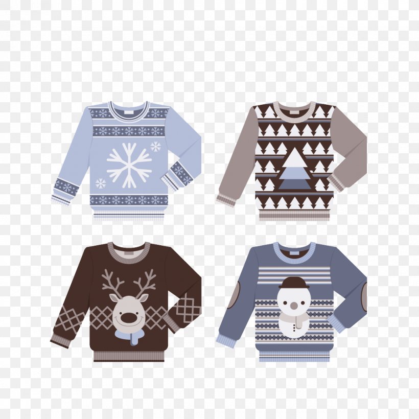 Sweater Clothing Christmas Jumper Sleeve Designer, PNG, 1020x1020px, Sweater, Blue, Brand, Christmas, Christmas Jumper Download Free