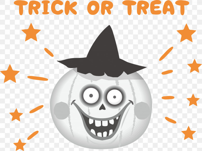 Trick OR Treat Happy Halloween, PNG, 3000x2243px, 3d Computer Graphics, Trick Or Treat, Animation, Cartoon, Drawing Download Free