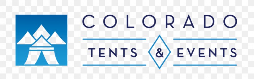 Colorado Tents & Events Logo Brand Linen, PNG, 1030x325px, Logo, Area, Banner, Blue, Brand Download Free