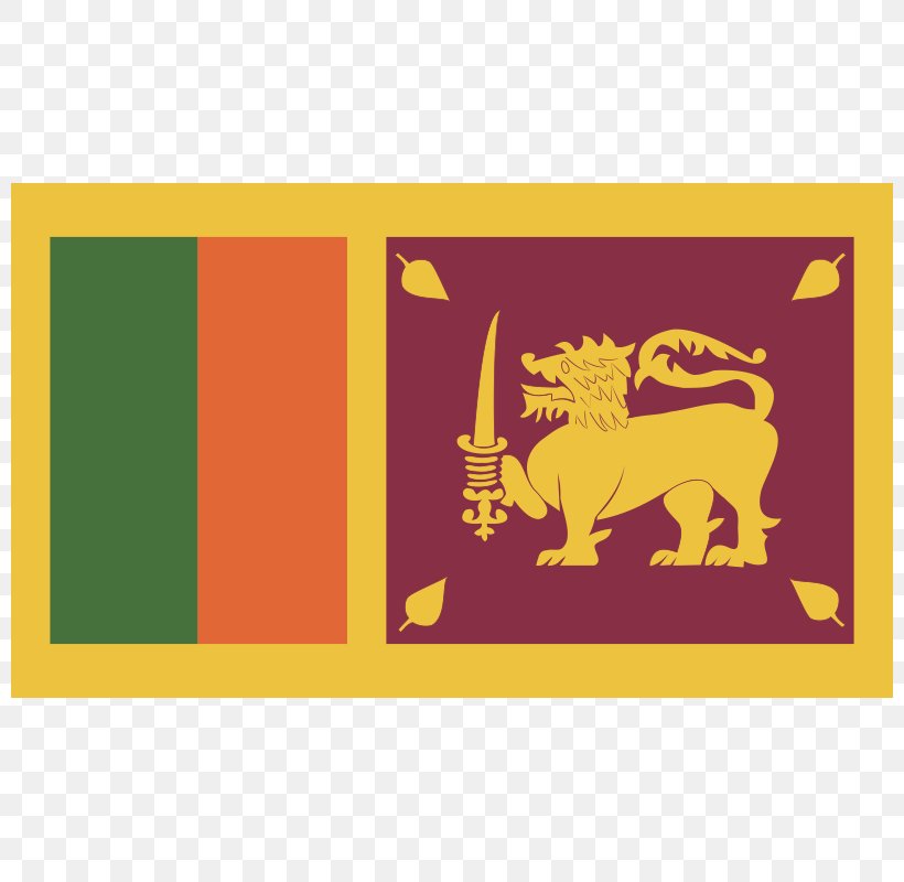 Flag Of Sri Lanka Symonds Flags And Poles National Flag, PNG, 800x800px, Sri Lanka, Brand, Country, Flag, Flag Of Sri Lanka Download Free