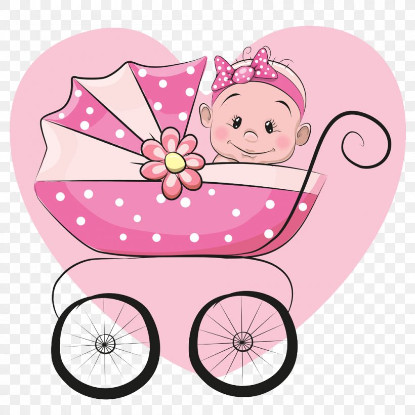 Cartoon Infant Illustration, PNG, 1000x1000px, Watercolor, Cartoon, Flower, Frame, Heart Download Free