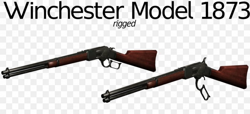 Trigger Firearm Ranged Weapon Gun Winchester Model 1873, PNG, 1320x604px, Watercolor, Cartoon, Flower, Frame, Heart Download Free