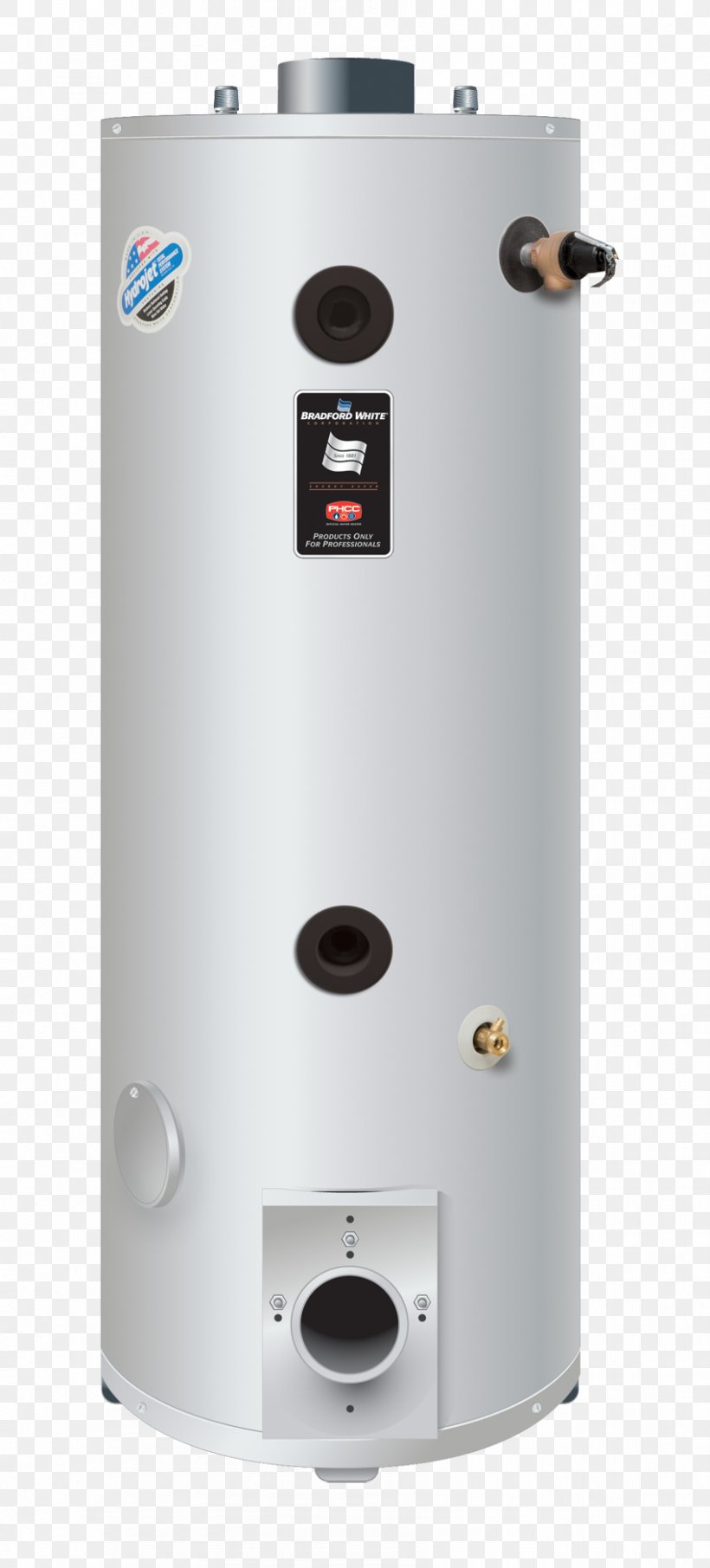 Bradford White Water Heating Hot Water Storage Tank Electricity Electric Heating, PNG, 850x1878px, Bradford White, Cylinder, Electric Heating, Electricity, Energy Star Download Free