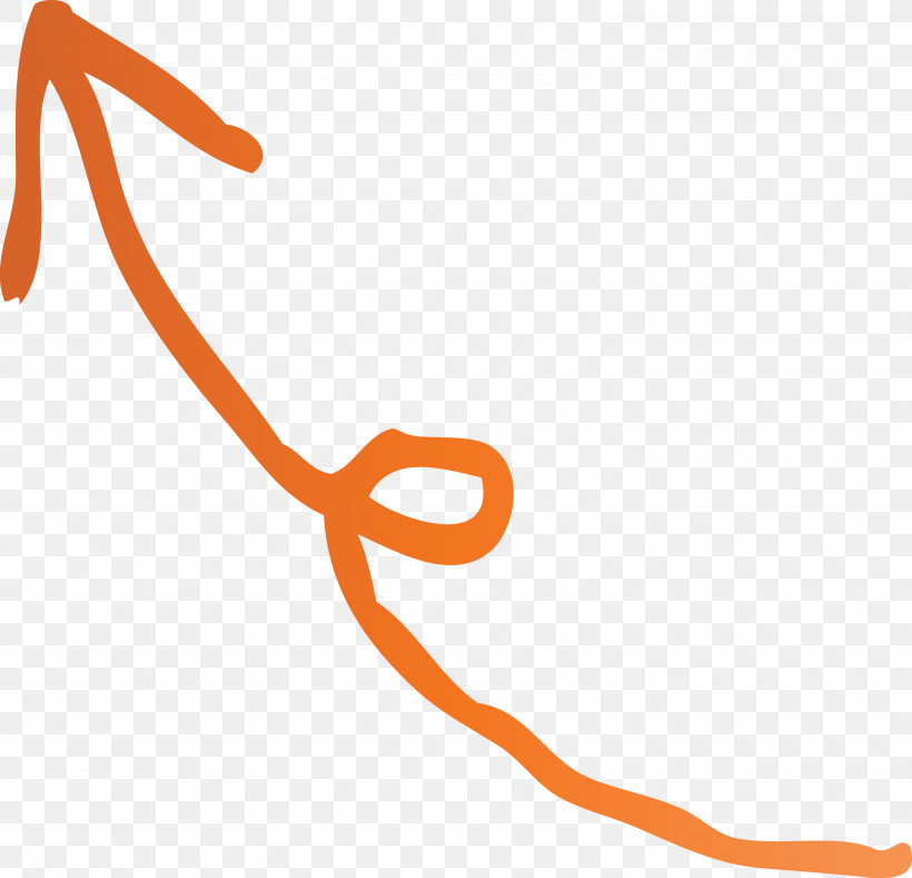 Curved Arrow, PNG, 3000x2887px, Curved Arrow, Line, Orange Download Free