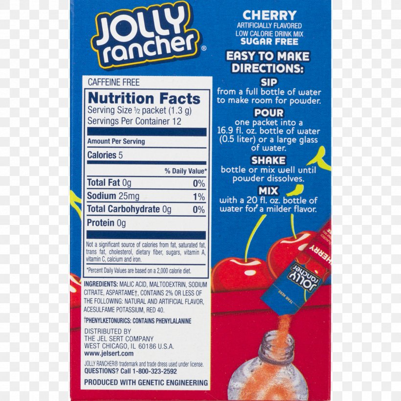 Fizzy Drinks Drink Mix Jolly Rancher Nutrition Facts Label Cocktail, PNG, 1800x1800px, Fizzy Drinks, Advertising, Carbohydrate, Cocktail, Corn Syrup Download Free