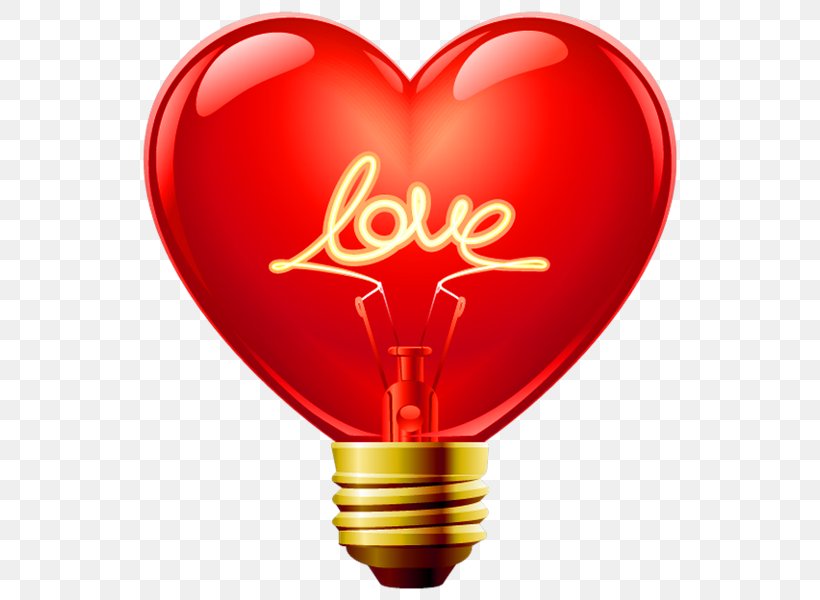 Incandescent Light Bulb Love Valentine's Day Heart, PNG, 553x600px, Watercolor, Cartoon, Flower, Frame, Heart Download Free