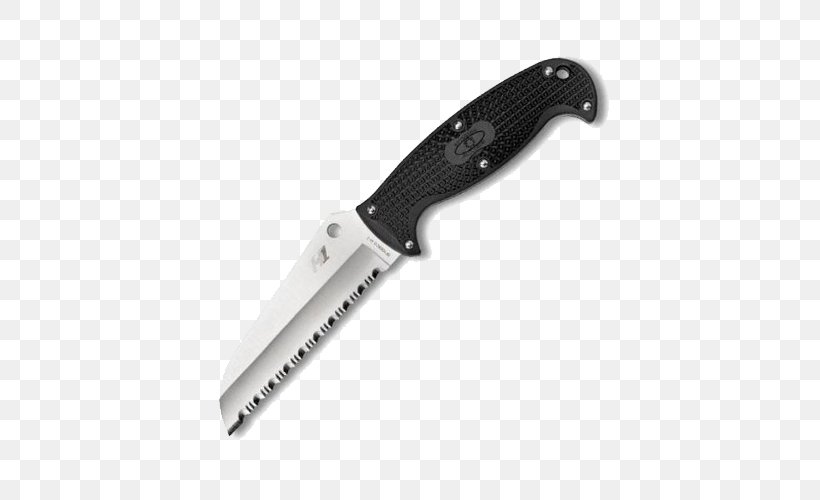 Pocketknife Spyderco Serrated Blade, PNG, 500x500px, Knife, Blade, Bowie Knife, Cold Weapon, Cutting Tool Download Free