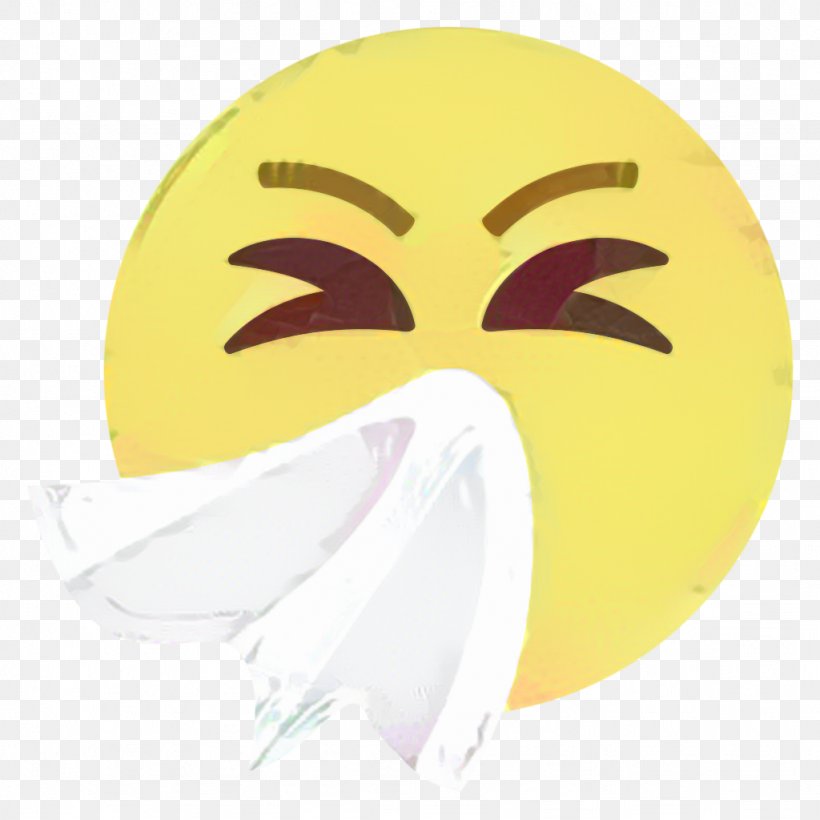 Smiley Face Background, PNG, 1024x1024px, Sneeze, Beak, Common Cold, Emoji, Emoticon Download Free