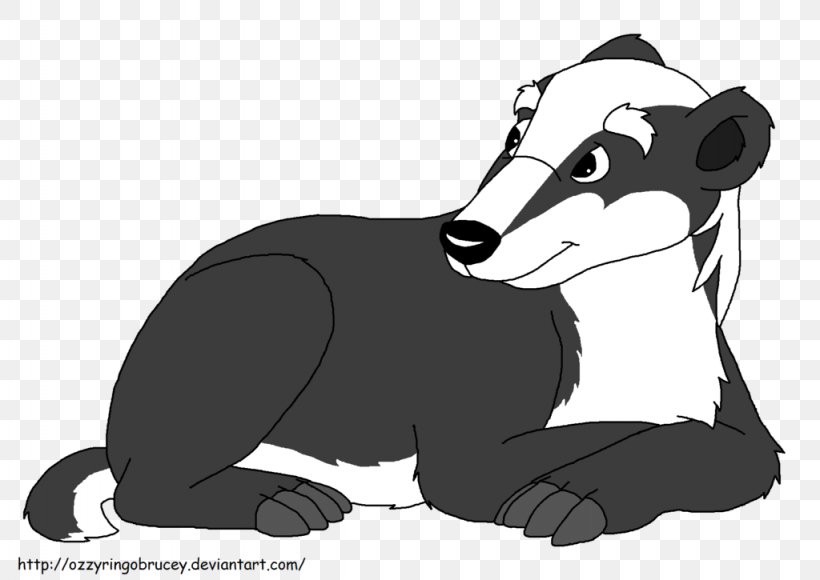 Dog The Animals Of Farthing Wood Badger Drawing, PNG, 1024x725px, Dog, Animals Of Farthing Wood, Badger, Bear, Black Download Free