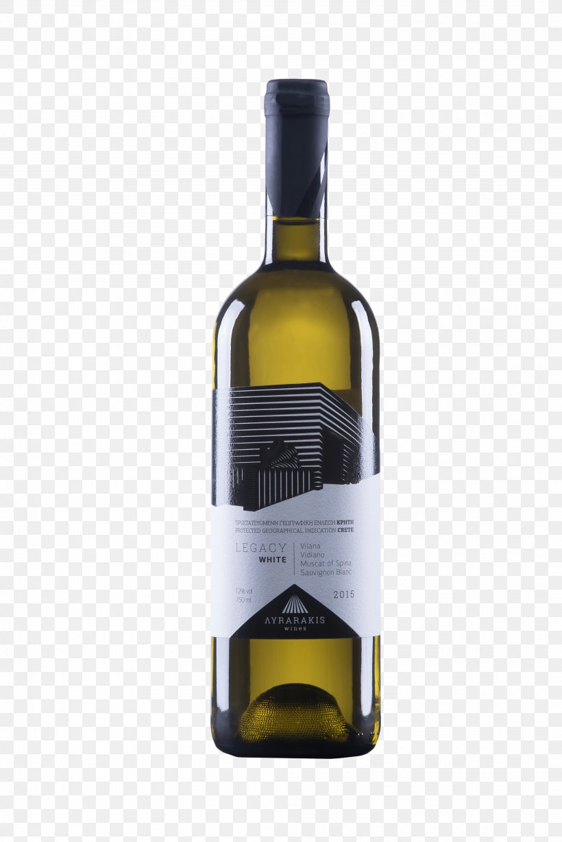 Lyrarakis Winery White Wine Muscat Vilana, PNG, 4016x6016px, Wine, Alcoholic Beverage, Bottle, Crete, Dessert Wine Download Free
