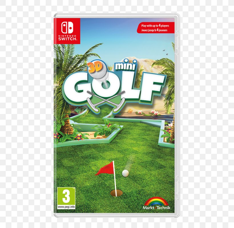 Nintendo Switch 3D Ultra Minigolf Arms Miniature Golf, PNG, 800x800px, Nintendo Switch, Arms, Game, Golf, Golf Course Download Free