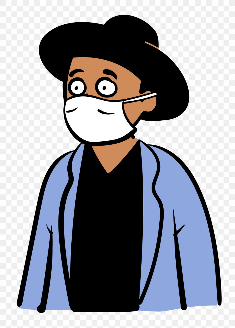 Man Medical Mask Coronavirus, PNG, 1786x2500px, Man, Cartoon, Character, Coronavirus, Face Download Free