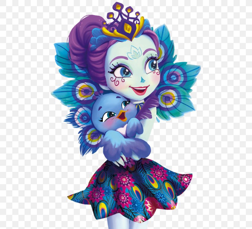 Patter Peacock Enchantimals Bree Bunny Bren Bear Doll Flap Peacock, PNG, 500x746px, Doll, Fictional Character, Mattel, Peafowl Download Free