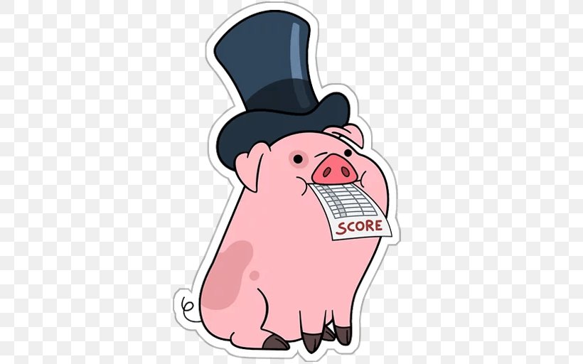Waddles Mabel Pines Guinea Pig Domestic Pig Dipper Pines, PNG, 512x512px, Waddles, Dipper Pines, Domestic Pig, Drawing, Fight Fighters Download Free