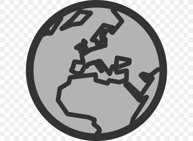 Clip Art Openclipart Globe Image, PNG, 600x600px, Globe, Black And White, Brand, Drawing, Grayscale Download Free